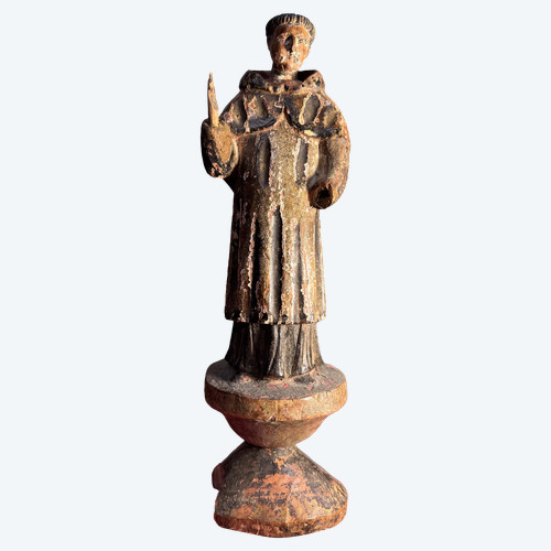 Santo Monaco Delle Colonie Ispaniche - XVII Secolo