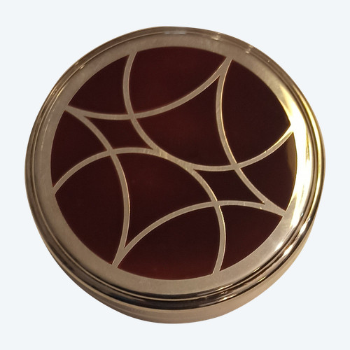 Christofle lacquered box "Air France"