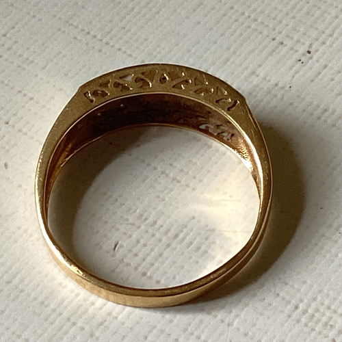 Gold ring 1930