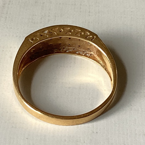 Gold ring 1930