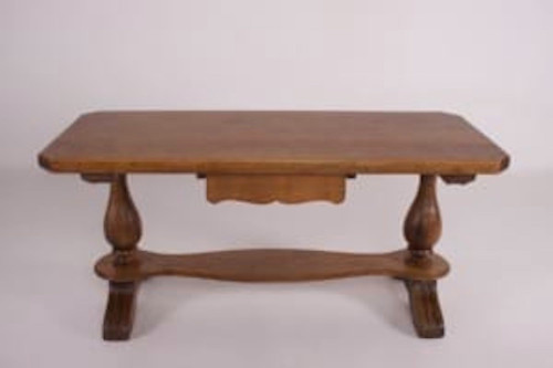 Convent Table Console in Solid Oak