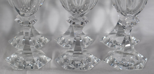 Série De 13 Verres à vin rouge  Saint Louis Modèle Chambord
