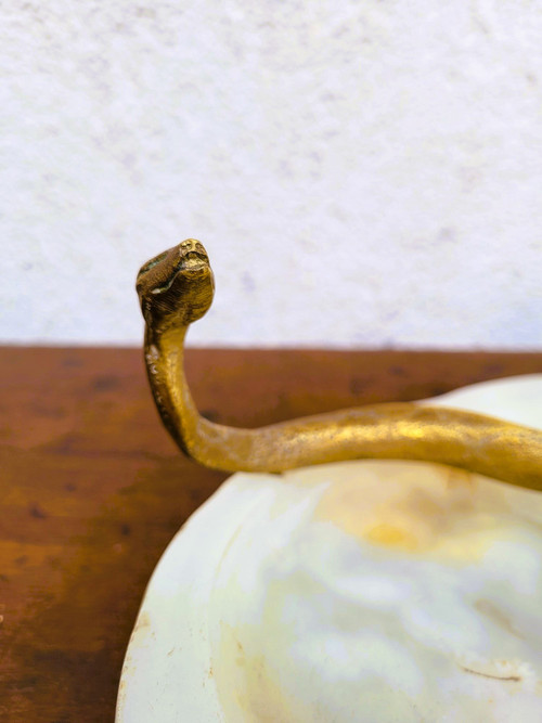 Snake Charmer, In the Style of Preiss, Bronze, Art Deco, 20th Century