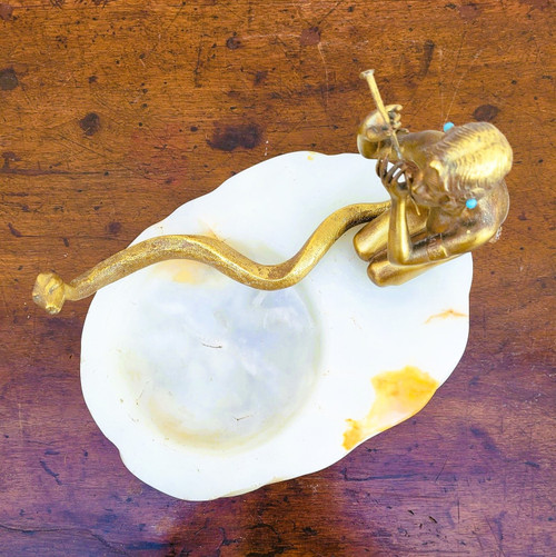 Snake Charmer, In the Style of Preiss, Bronze, Art Deco, 20th Century