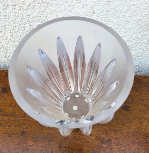 Lalique Frankreich, Courchevel Vase, 20. Jahrhundert