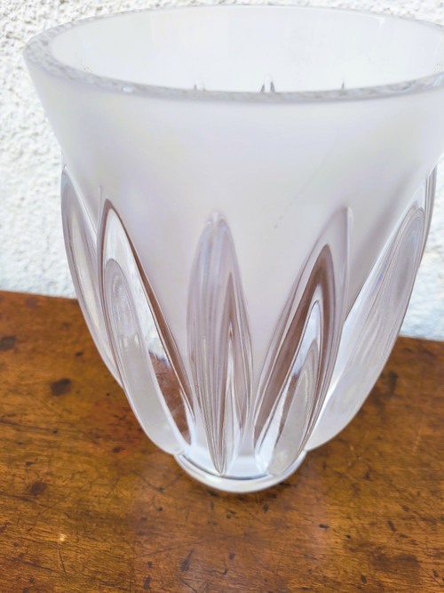 Lalique Frankreich, Courchevel Vase, 20. Jahrhundert