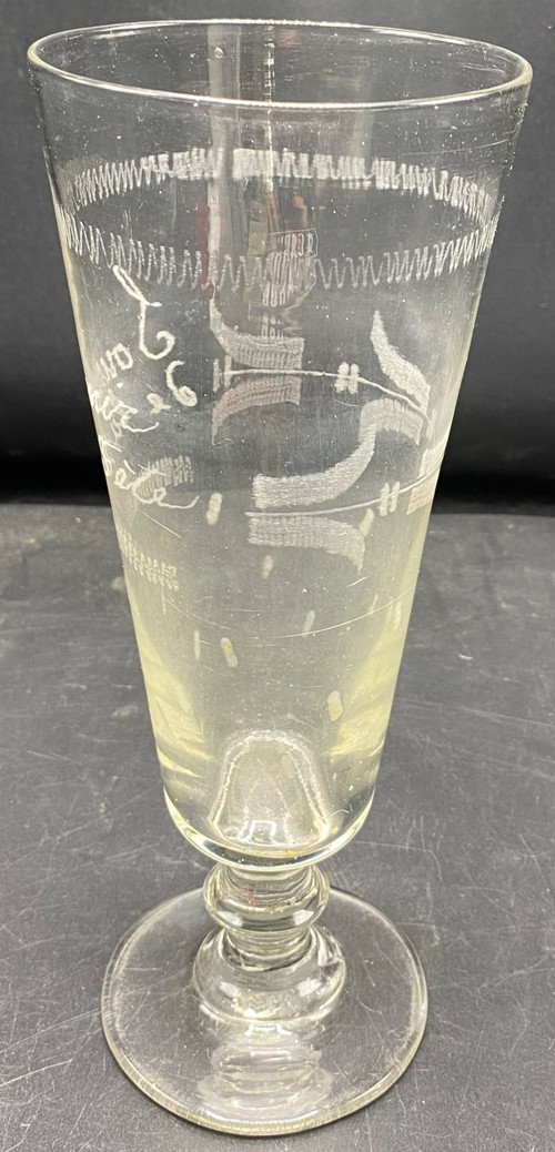 SOUVENIR DE LA FÊTE" vase