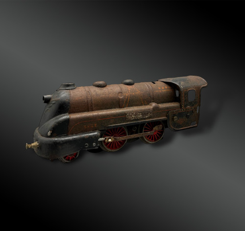 LOCOMOTIVE BASS-VOLT moteur S.59  JEP, UNIS-FRANCE - France - Vers 1940