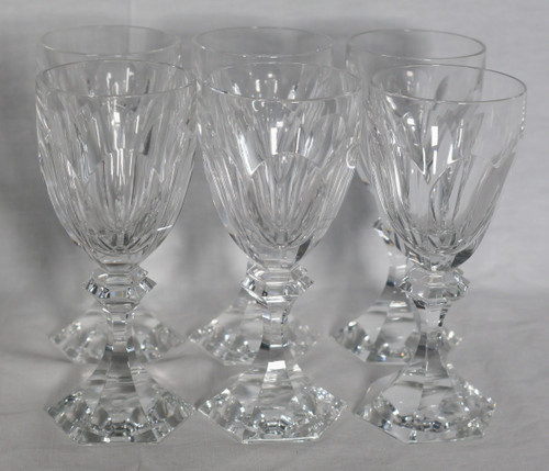 Série De 13 Verres à vin blanc Saint Louis Modèle Chambord