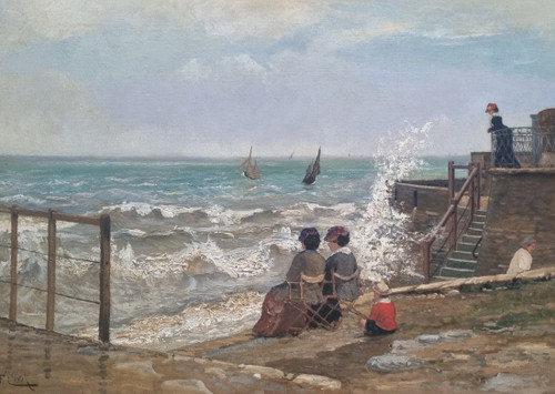 Franck CINOT - La spiaggia di Veules