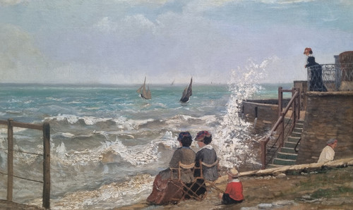 Franck CINOT - La spiaggia di Veules