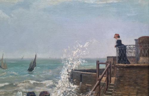 Franck CINOT - La spiaggia di Veules