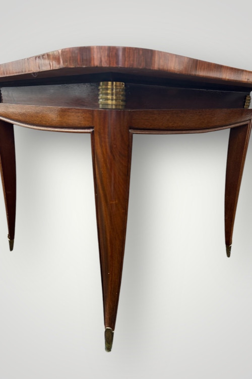 Art Deco Mahogany And Veneer Game Table