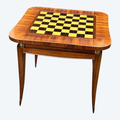 Art Deco Mahogany And Veneer Game Table