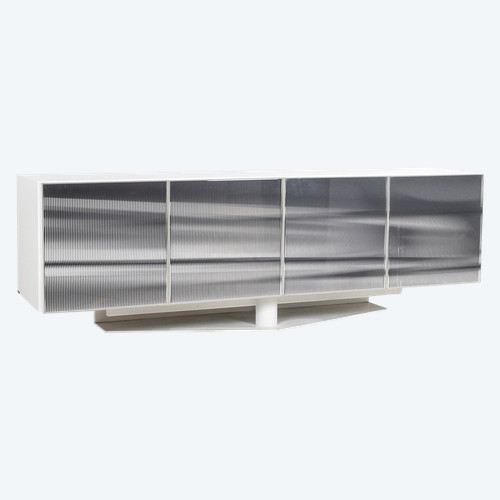 Roche Bobois. Credenza "cinetica" in bianco e nero. 1990's. LS60981708I