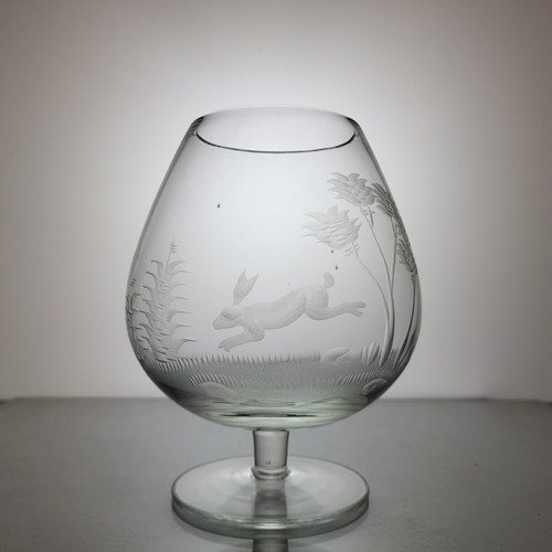 6 verres à Cognac en cristal