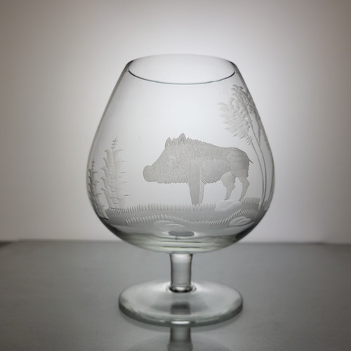 6 verres à Cognac en cristal