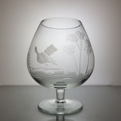 6 verres à Cognac en cristal