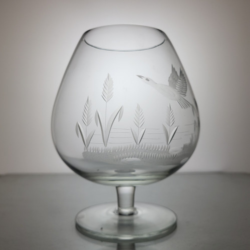 6 verres à Cognac en cristal