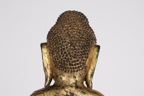 Shakyamuni Buddha con la sua ciotola delle elemosine, Birmania, Mandalay.