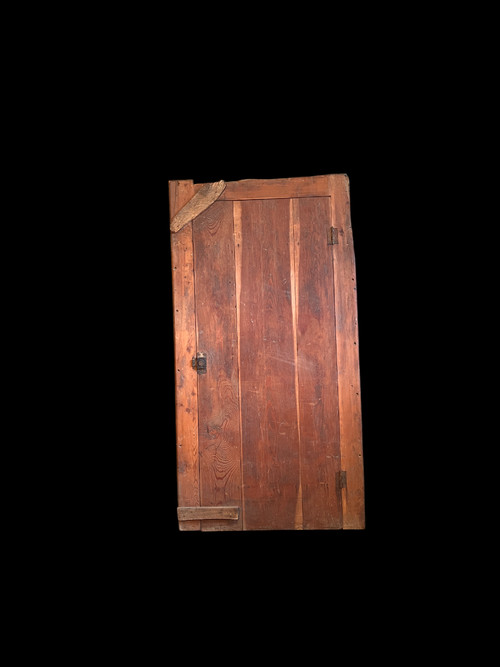 Porte en mélèze rustique 1900
