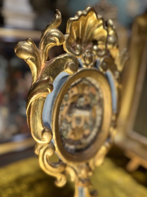 Monstrance Reliquaire Sainte Lucie - XVIIIe 