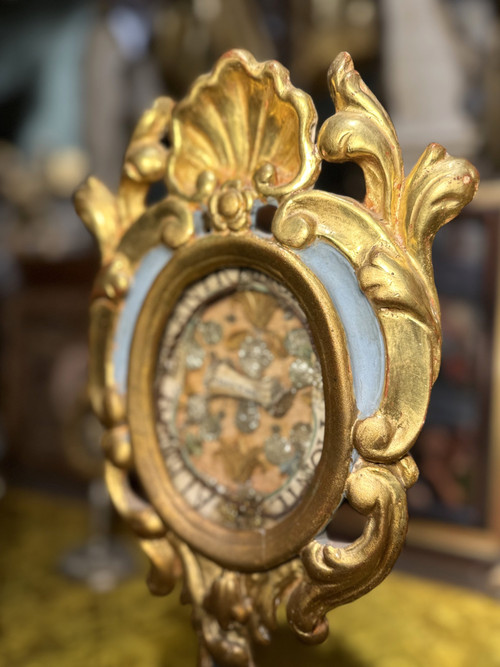 Monstrance Reliquaire Sainte Lucie - XVIIIe 