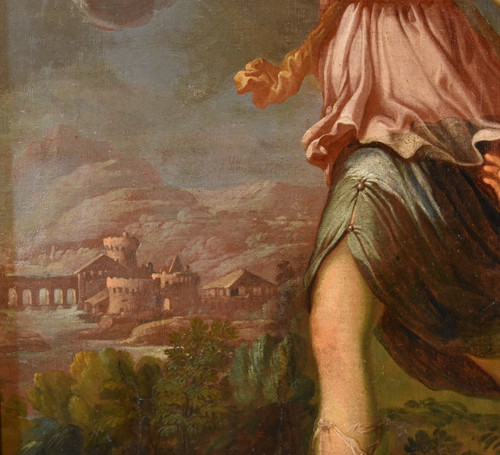 Der Schutzengel, Ciro Ferri (Rom, 1634 - Rom, 1689) Follower Von