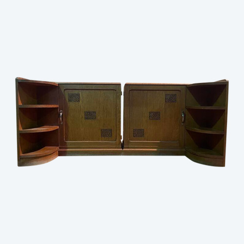 Paire de tables de chevets époque Art Déco
