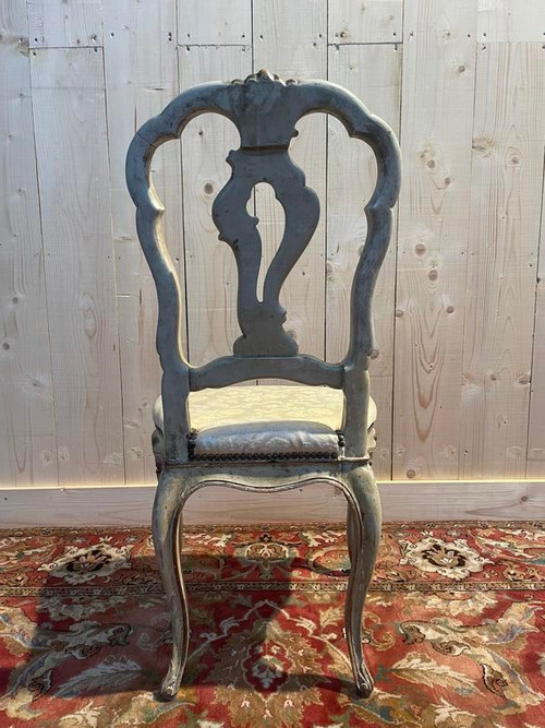 Set of 6 Louis XV Venetian chairs