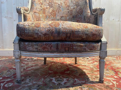 Bergère gondole de style Louis XVI