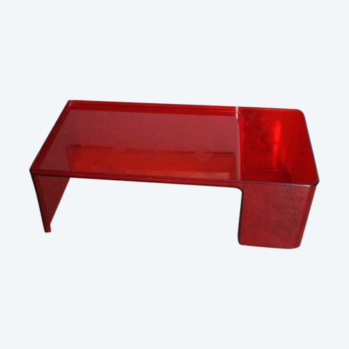 Kartell 1980 "Usame "design Patricia Urquiola table basse.  Mes 85 x 41 . h 28