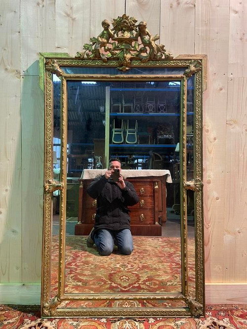 Miroir Napoléon III à pareclose