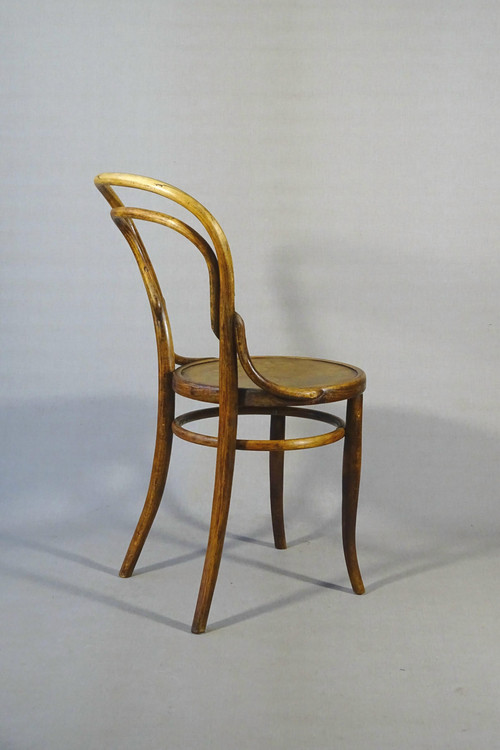 2 Bistro chairs N°14 by FUCHS & FREUD- Bielitz-Austria circa 1890, Thonet no.