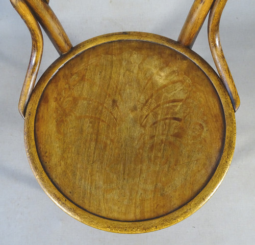 2 Bistro chairs N°14 by FUCHS & FREUD- Bielitz-Austria circa 1890, Thonet no.