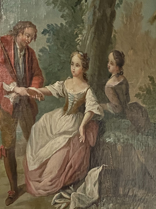 Louis XV period trumeau