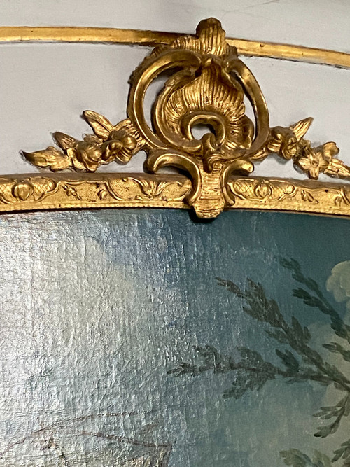 Louis XV period trumeau