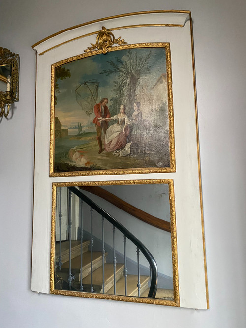 Louis XV period trumeau