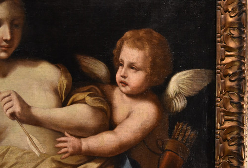 Vénus Désarmant l'Amour, Benedetto Gennari (Cento, 1633 - Bologne, 1715) Attribuable à 