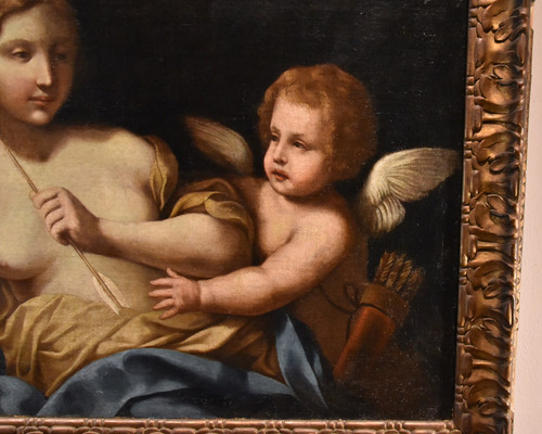 Vénus Désarmant l'Amour, Benedetto Gennari (Cento, 1633 - Bologne, 1715) Attribuable à 