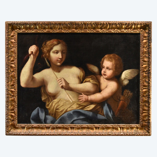 Vénus Désarmant l'Amour, Benedetto Gennari (Cento, 1633 - Bologne, 1715) Attribuable à 