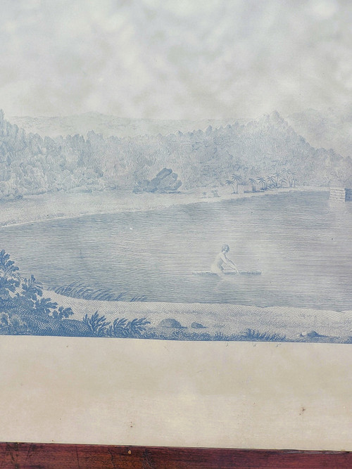 Gravure, Ile De Philae, XIXème Siècle