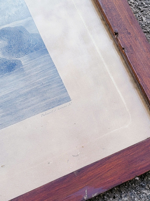 Gravure, Ile De Philae, XIXème Siècle