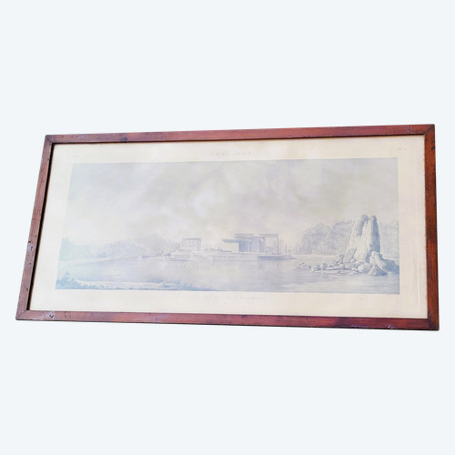 Gravure, Ile De Philae, XIXème Siècle