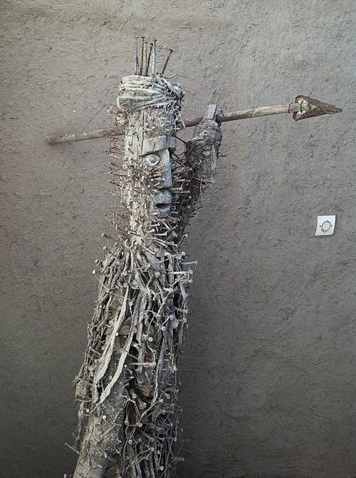 Feticcio per unghie molto grande, Africa centrale.
