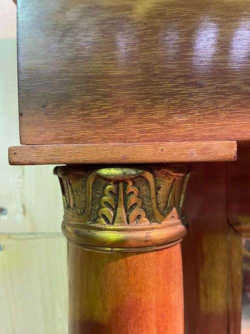 Empire Period Mirror with Double Columns