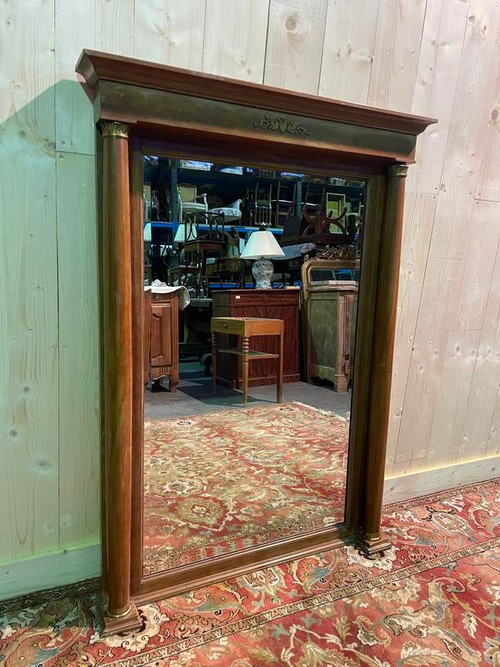 Empire Period Mirror with Double Columns