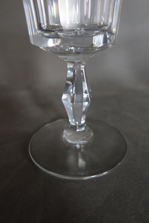 Baccarat crystal glass set Polignac model