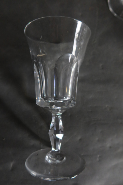 Verres en cristal de Baccarat 22 pièces