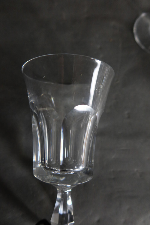 Verres en cristal de Baccarat 22 pièces